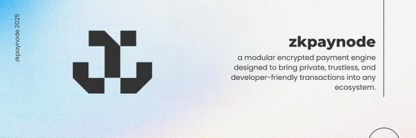 ZkPayNode Profile Banner