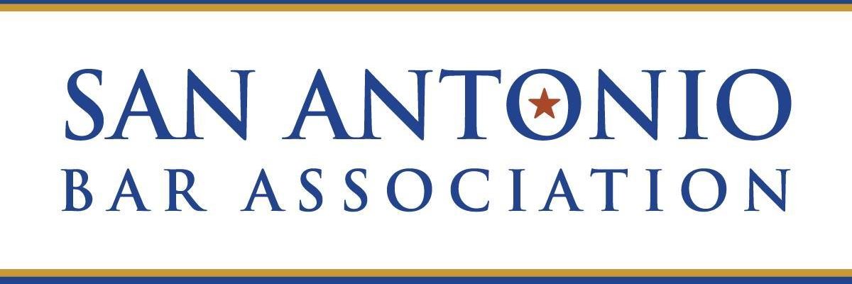 San Antonio Bar Association banner