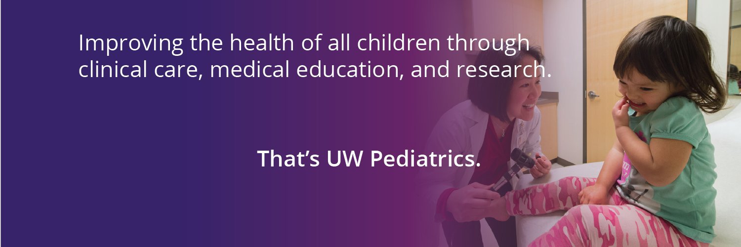 UW Pediatrics Profile Banner
