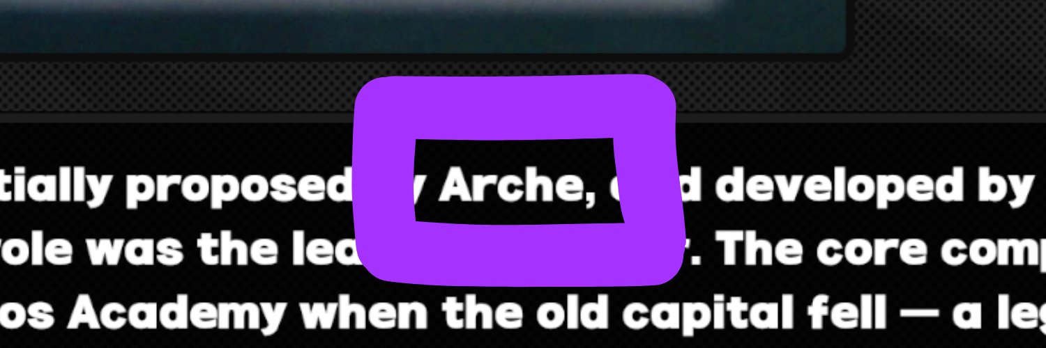 Daily Professor Arche banner