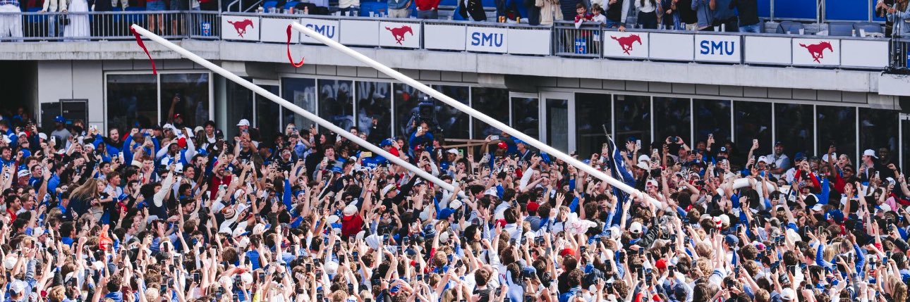 SMU Goalpost banner