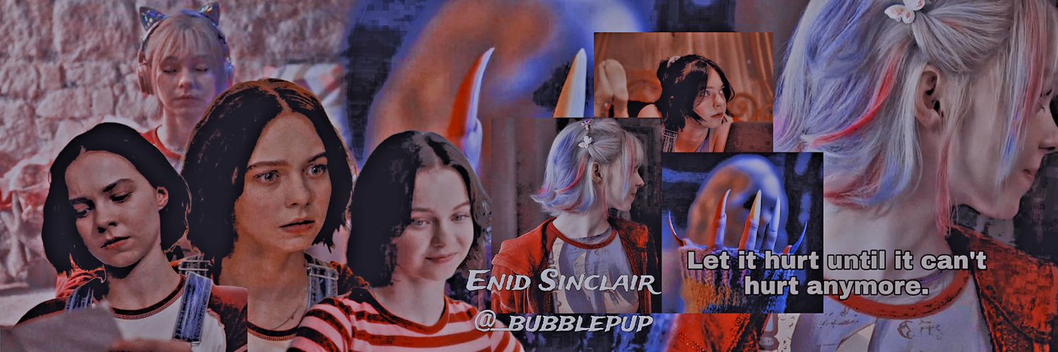 Enid 💜 banner