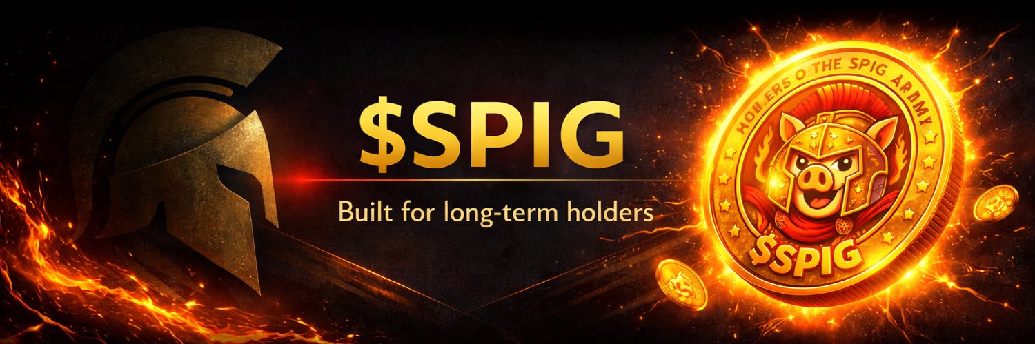 Official Spartan Pig Coin banner