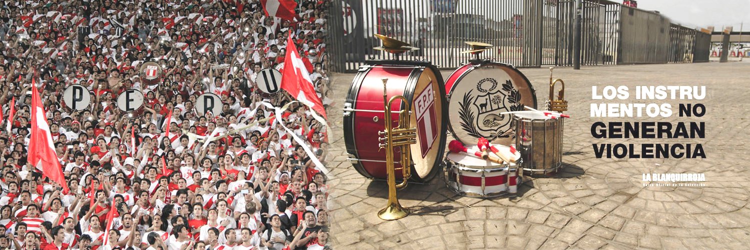 La Blanquirroja #LaHinchadaDelPerú banner