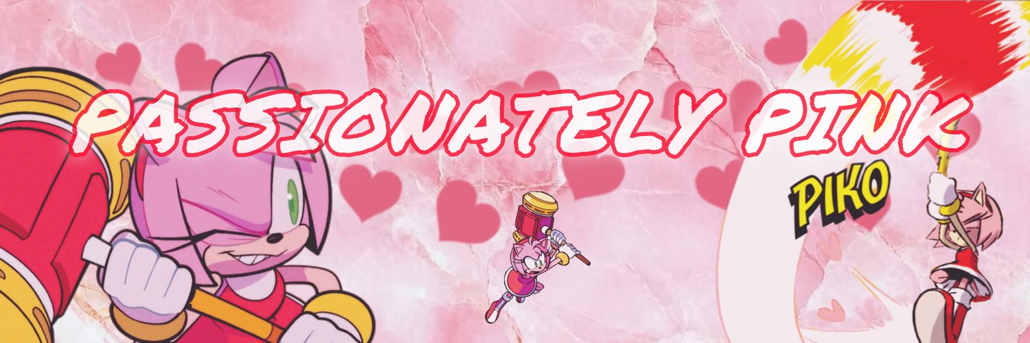 𝓟assionately 𝓟ink ❣ {Amy Rose} banner