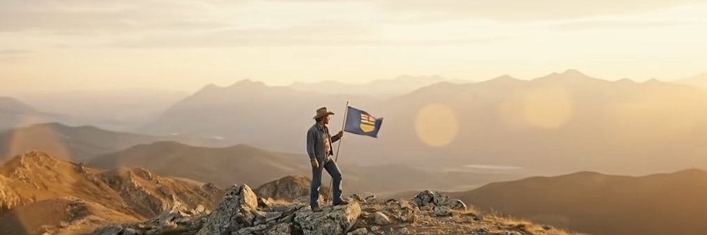 The Most Albertan Man in The World banner