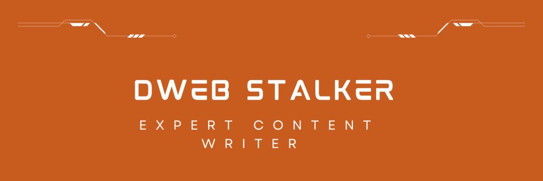 DWebStalker 👻😈 banner