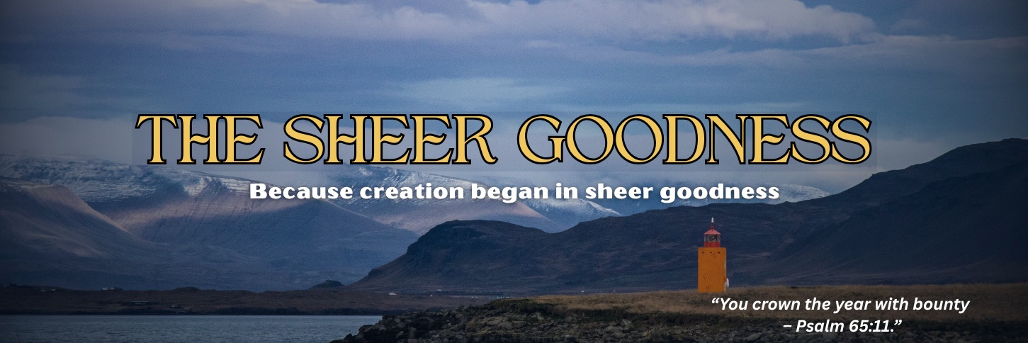 The Sheer Goodness 🕊️ banner