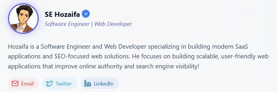 AuthorWidget banner