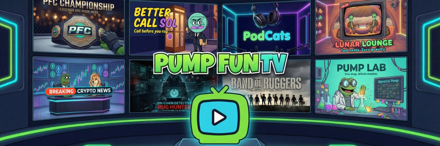 PUMPFUNTV banner