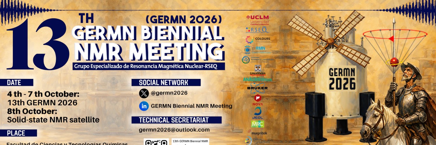 13th GERMN Biennial NMR Meeting banner