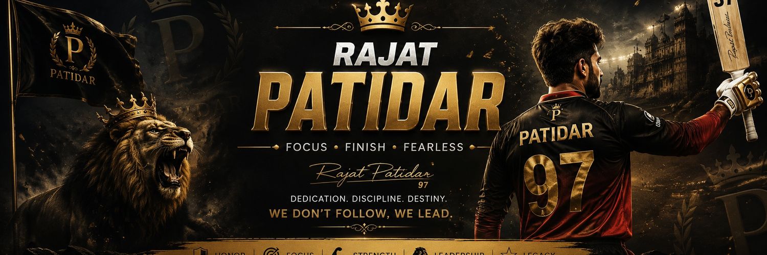 Rajat Patidar fc banner