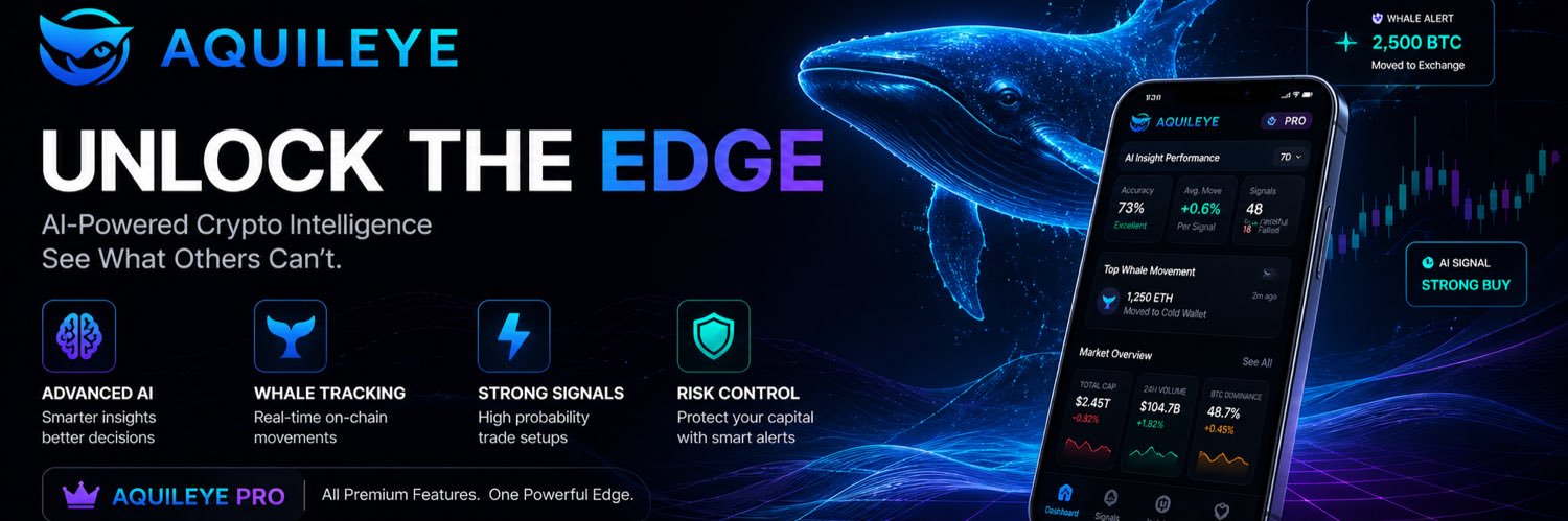 Aquileye: Crypto Whale Tracker banner