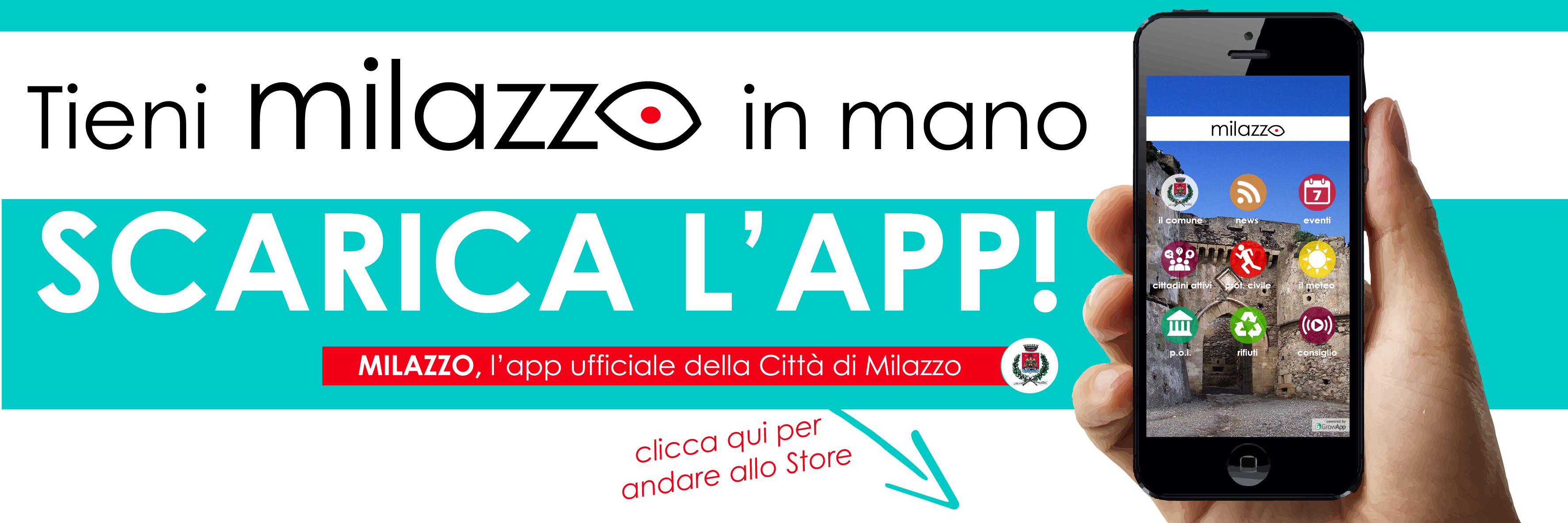 Città di Milazzo banner