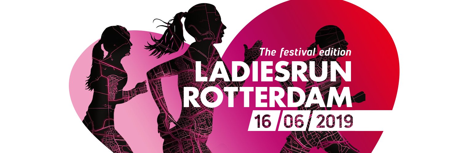 Ladiesrun Rotterdam banner