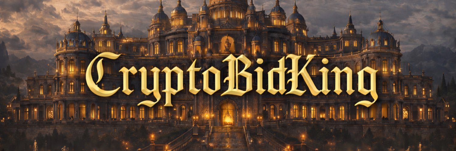 The Crypto Bid King 🏰 banner