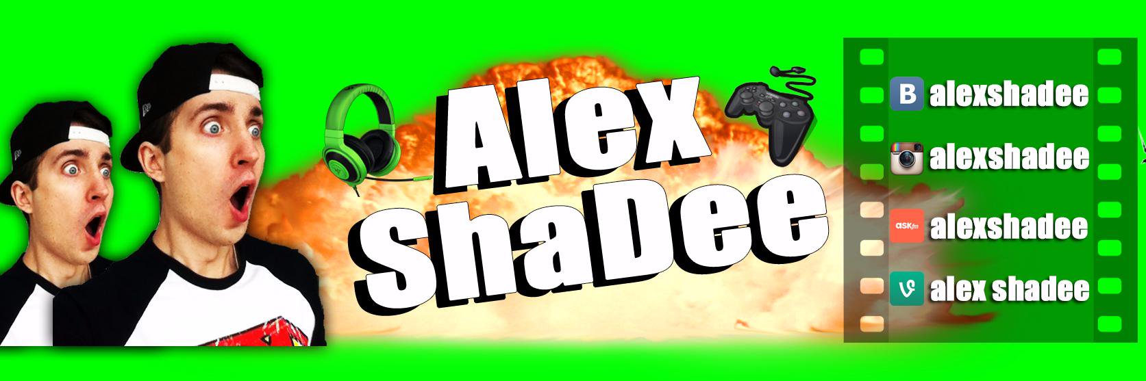AlexShaDee's profile banner image