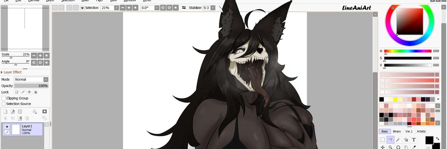 LineAniArt banner