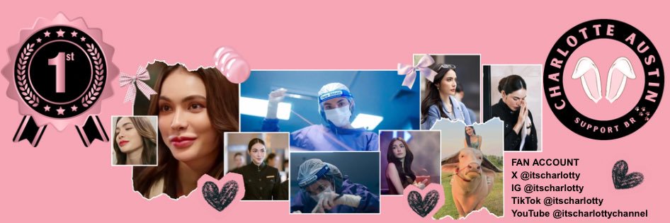 Support Charlotte Austin BR 🇧🇷 banner