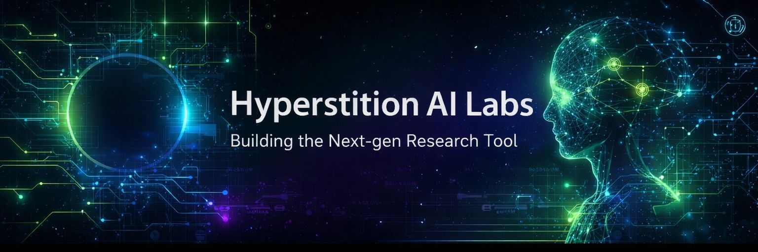 Hyperstition AI Labs banner