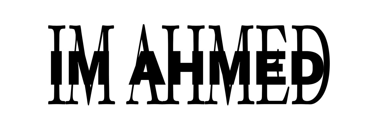 ⁹⁹ AHMED banner