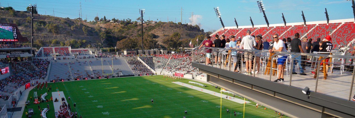 Aztec Endzone banner