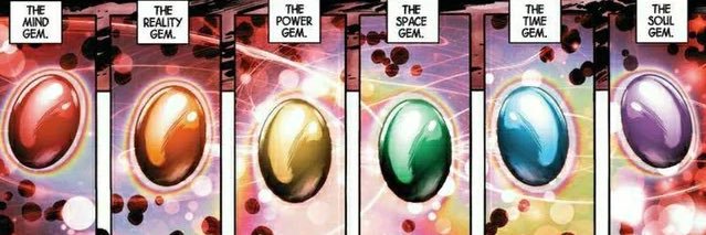 Infinity stones banner