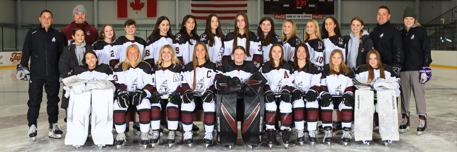 Falmouth Girls Hockey banner