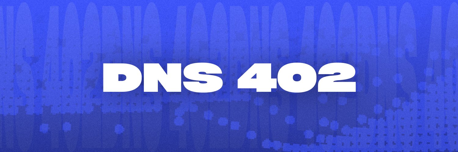 DNS 402 banner