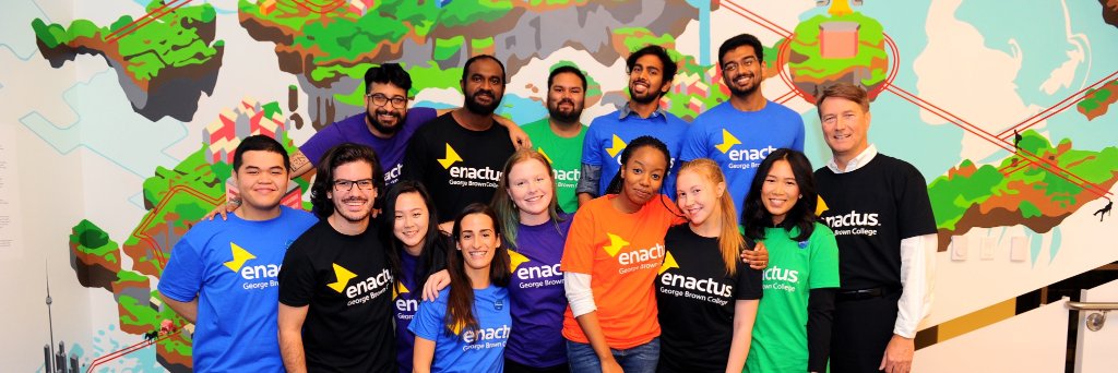 Enactus George Brown banner