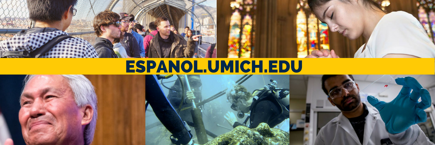 U. Michigan español banner