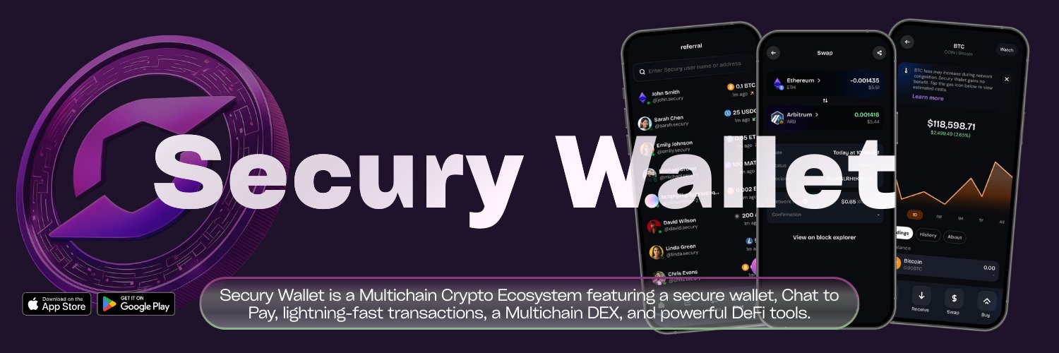 Secury Wallet banner