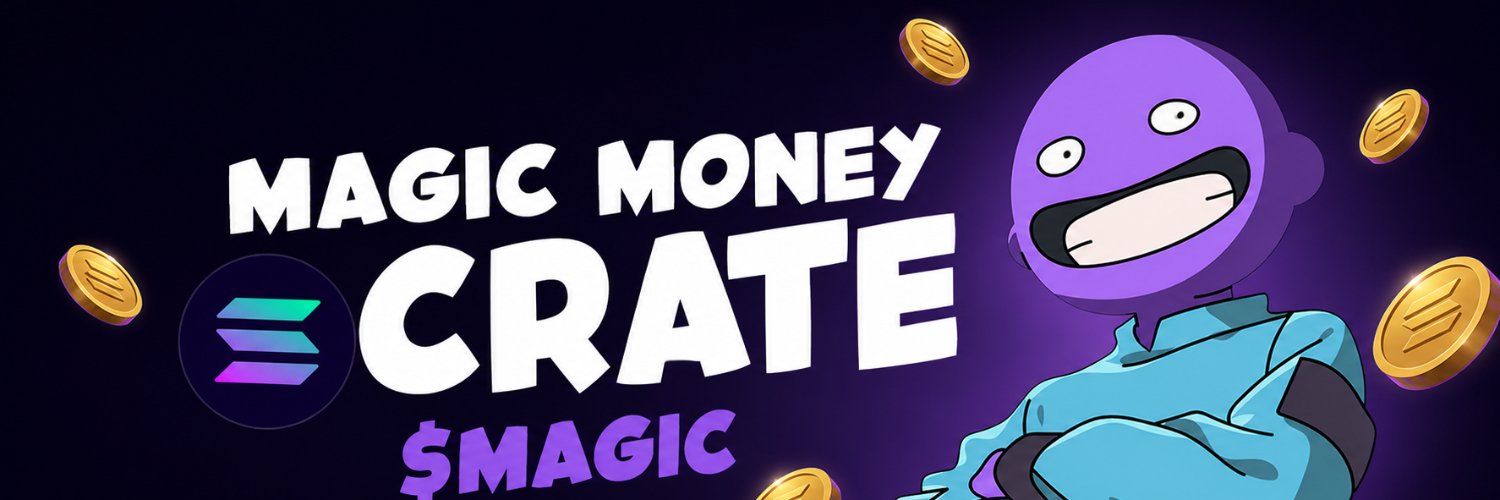 magicmoneycrate's profile banner image
