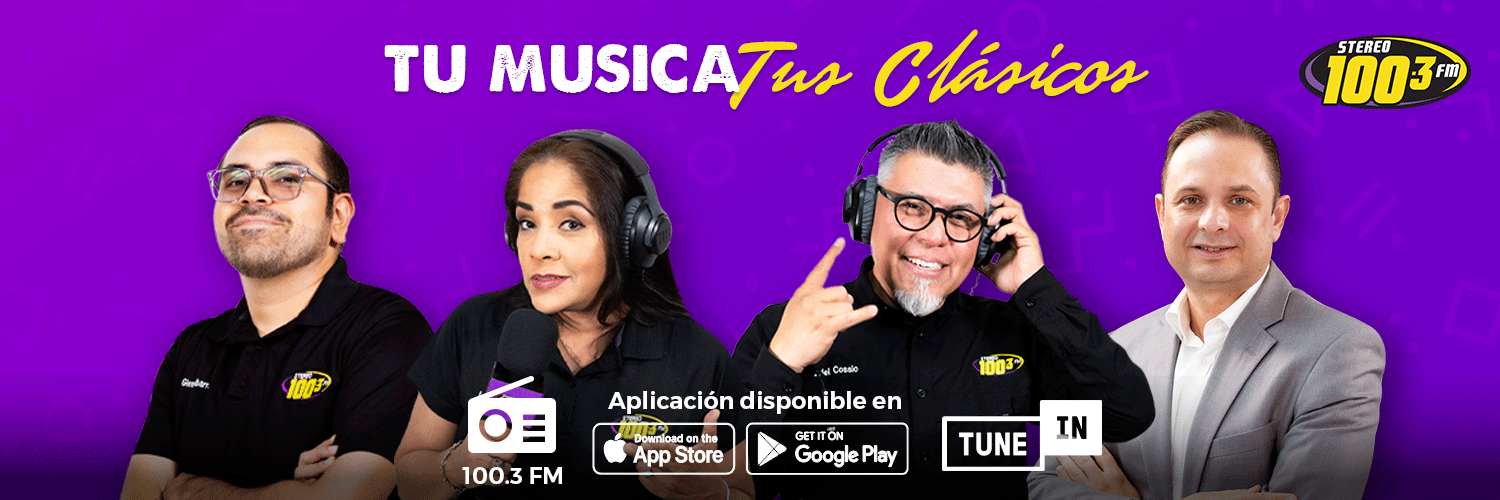 Stereo 100.3 banner