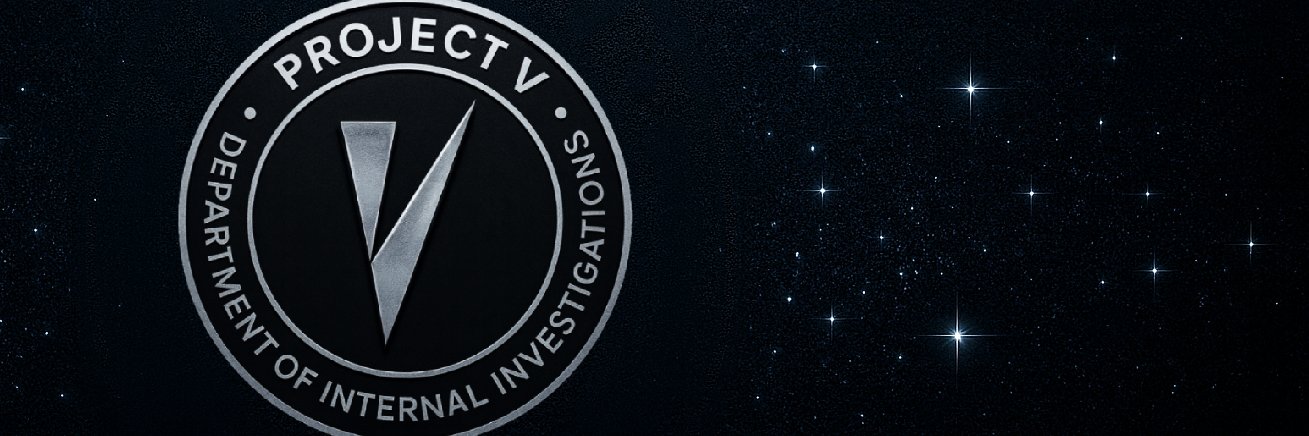 Project V Department of Internal Investigations banner