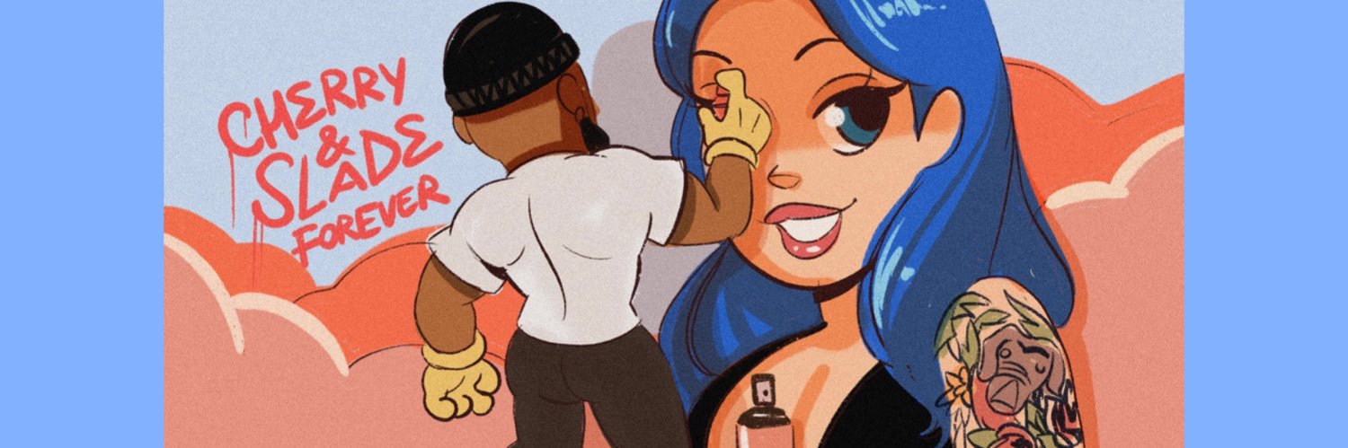 👸🏼Cherry & Slade🤴🏿 banner