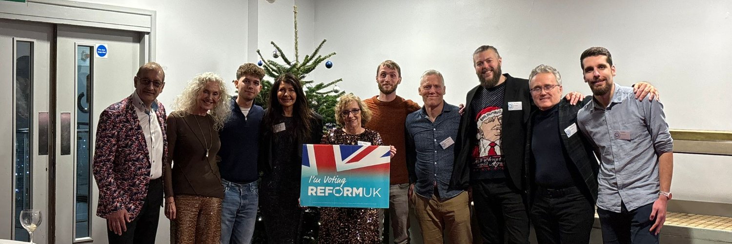 Reform UK Esher & Walton Branch banner