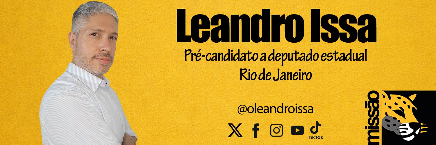 Leandro Issa ⬛🟨⬜ banner