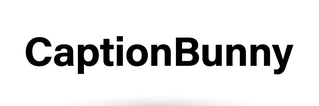 CaptionBunny banner