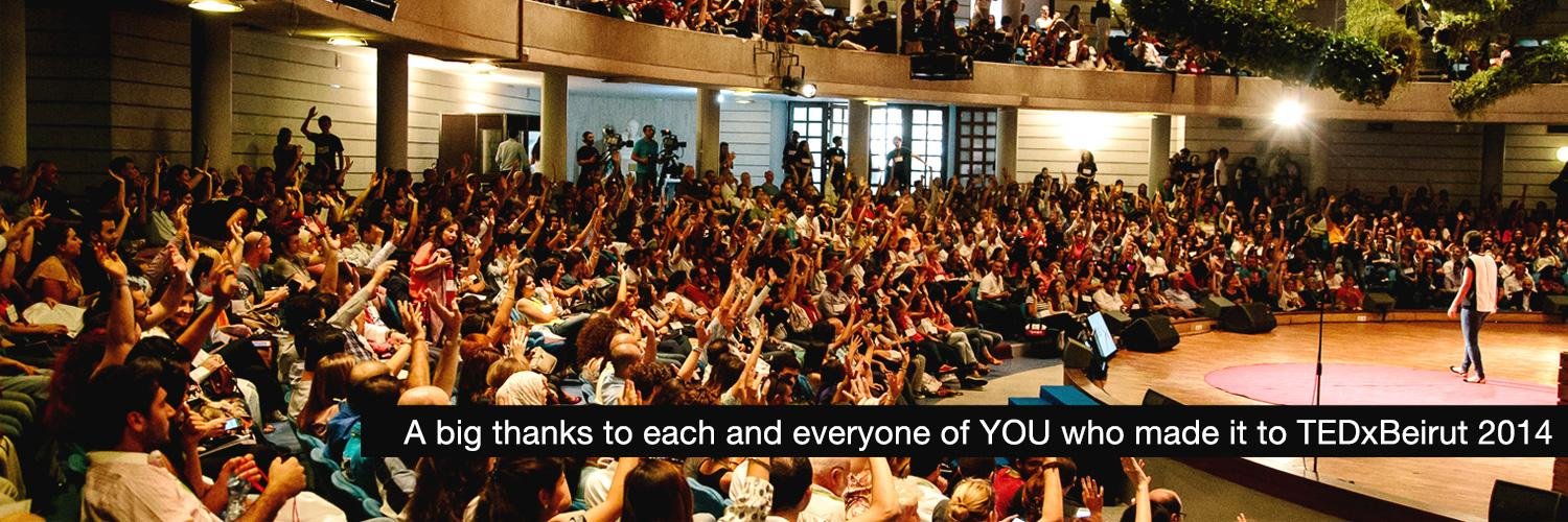 TEDxBeirut's profile banner image
