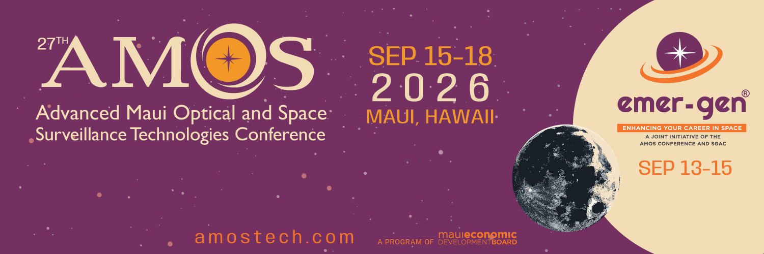 AMOS Conference banner