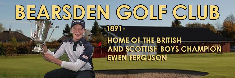Bearsden Golf Club banner
