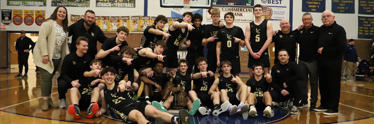 Lumen Christi Titans Basketball banner