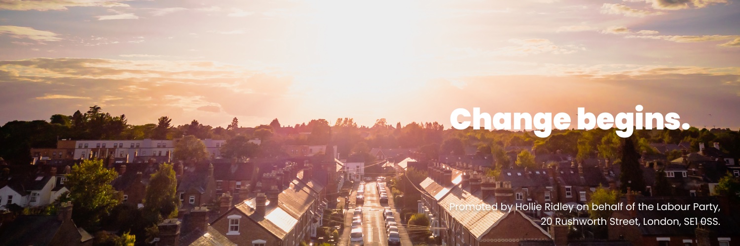 Hastings & Rye Labour Party 💙 banner