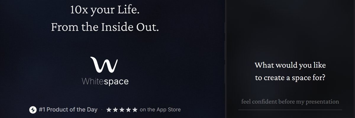 Whitespace: Sleep Learn Focus banner