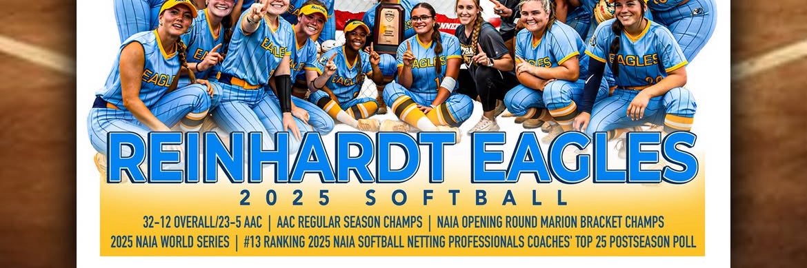 Reinhardt Softball banner