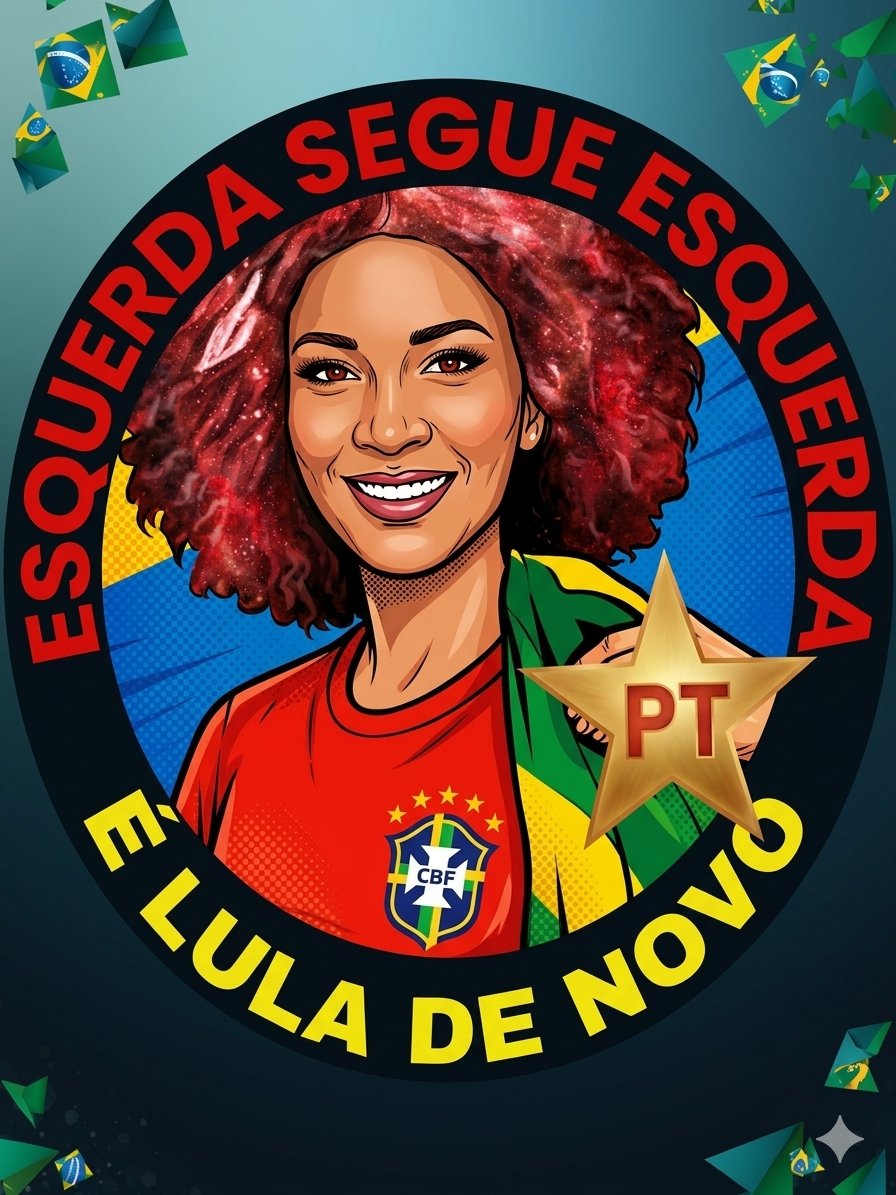 EU NÃO ABRO MÃO DE SER LULA POR NADA!L❤️L🚩 banner