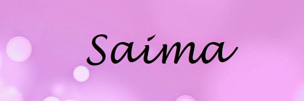 1SaimaKhan Profile Banner