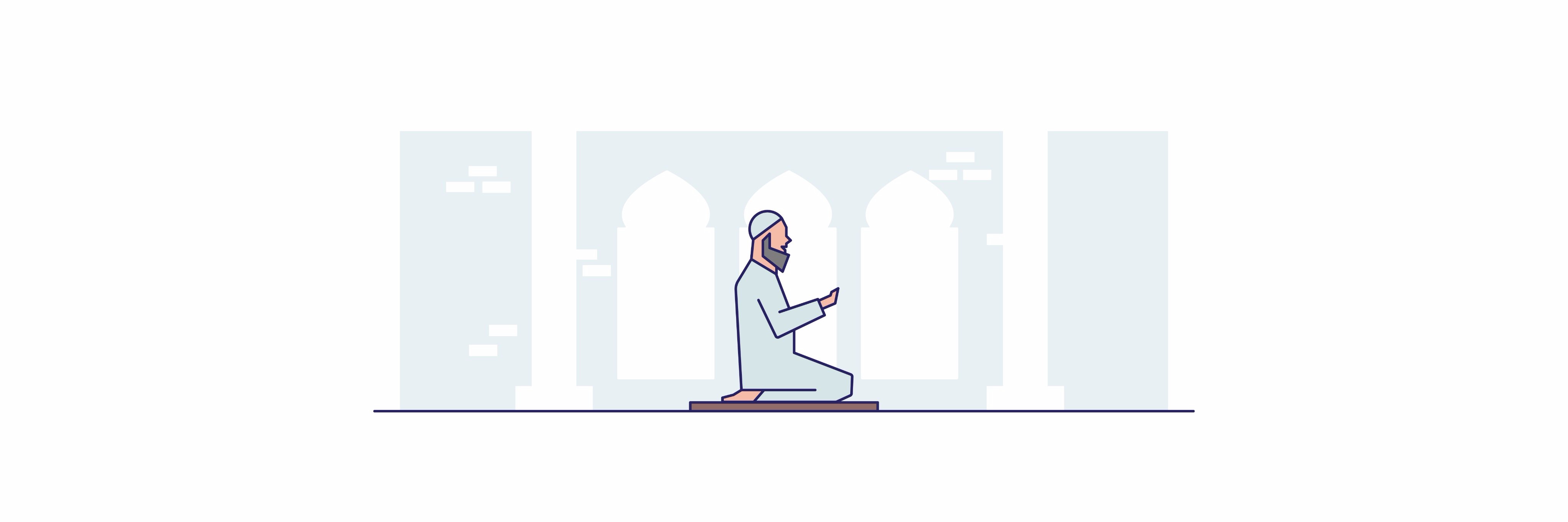 حساب مواقيت الصلاة banner