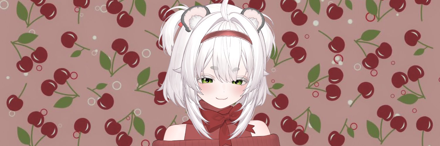 Mallow 🍒🤍🐹 banner